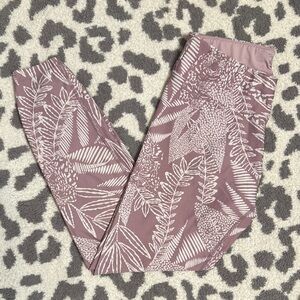 Calvin Klein Performance Pink Capri Style Leggings